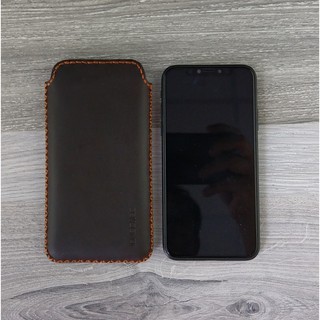 Bao Da Túi Rút Iphone X/Xs Da Sáp