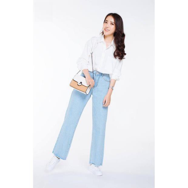 Áo SOMI Trắng /Đen TRƠN DÀI TAY Unisex