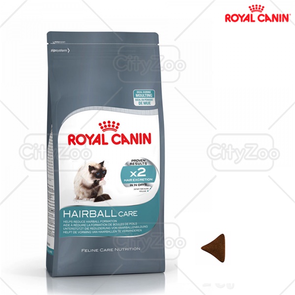 Tiêu Búi Lông Ở Mèo - Đồ Ăn Royal Canin Hairball Care - Kiểm Soát Búi Lông - Hỗ Trợ Mèo Mọi Lứa Tuổi - Gói 2Kg