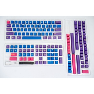 Bộ keycap E-dra EKC7103 - IRIS PBT (PBT DoubleShot/ 166 nút/ Cherry Profile)