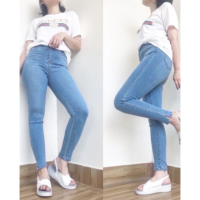 Quần skinny xẻ lai G.A.P