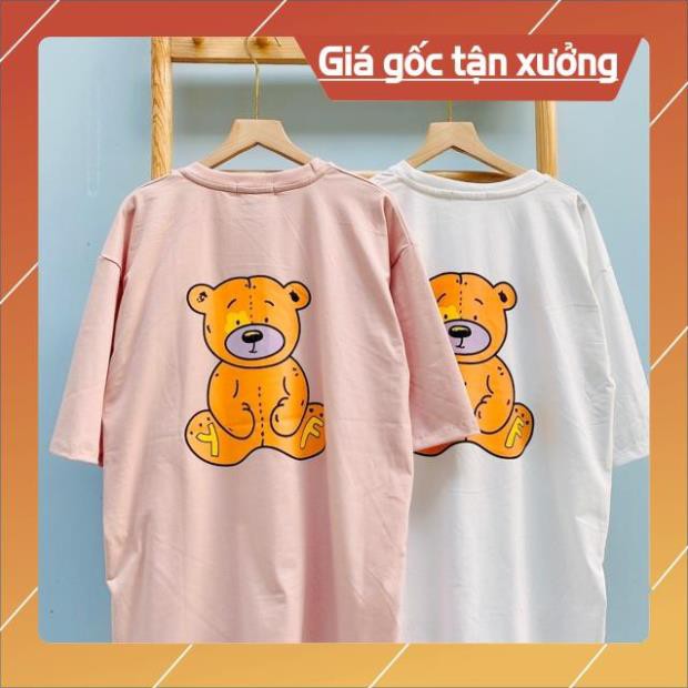 ( SALE 69K ) Áo Thun Tay Lỡ GẤU Form Unisex HOT | BigBuy360 - bigbuy360.vn