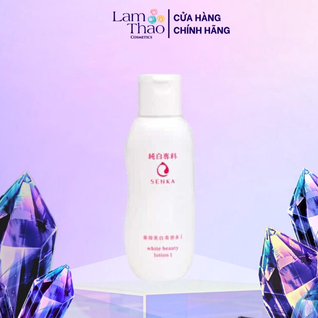 Nước Dưỡng Làm Mềm Và Trắng Da Senka White Beauty Lotion