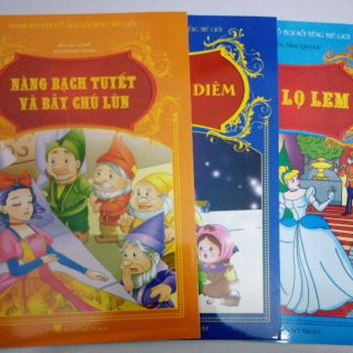 Bộ 3 tập tranh cổ tích nước ngoài