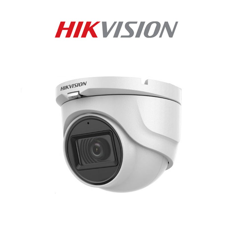 Camera HDTVI  Hikvision DS-2CE76H0T-ITPFS  5MP tích hợp míc truyền âm thanh hàng chính hãng bảo hành 2 năm