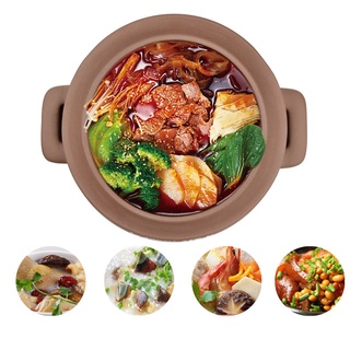 Nồi nấu canh nồi cát khô hầm gas gia đình dùng lửa mở thẳng, chịu được nhiệt độ cao, gốm sứ dưỡng sinh cháo