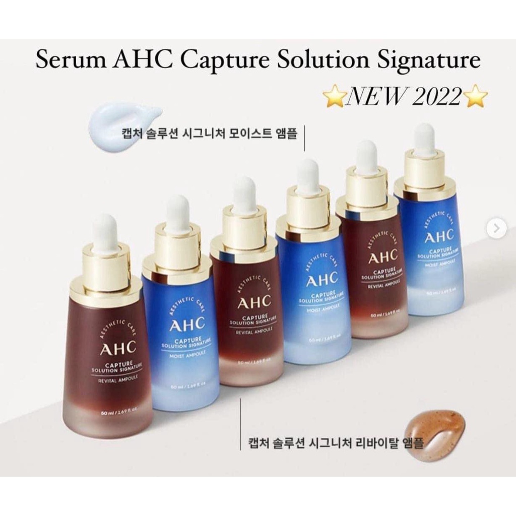 Serum AHC Capture Solution Signature mẫu mới 2022