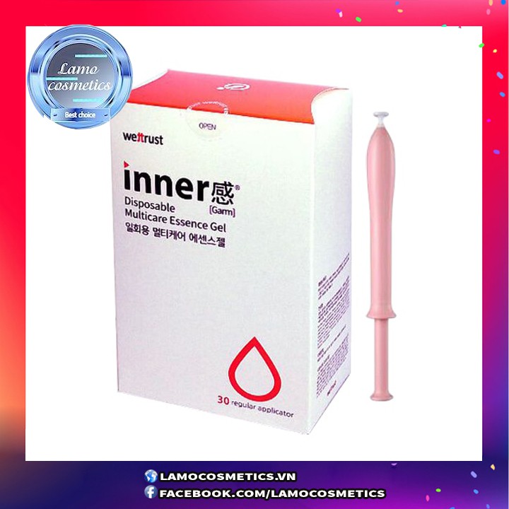 Inner Gel Đũa Thần Inner Dung Dịch Vệ Sinh Phụ Nữ Màu Hồng Lẻ