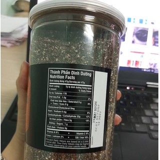 Hạt chia đen mourad black bag chia hũ 500g - ảnh sản phẩm 7