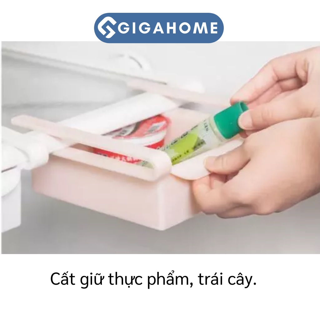 Khay Nhựa Cài Tủ Lạnh, Bàn Học Để Đồ Dùng Tiện Dụng GIGAHOME Tiết Kiệm Không Gian 3274