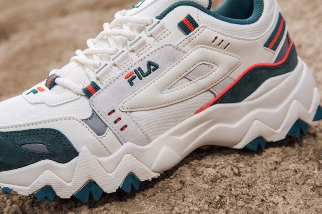 Giày FILA OAKMONT TR hàng chính hãng Authentic ( WHITE/GREEN)