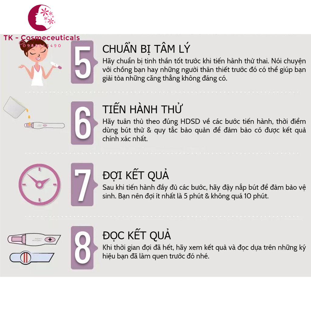Bút Thử Thai Quick Tana - An Toàn - Chính Xác - Hiệu Quả