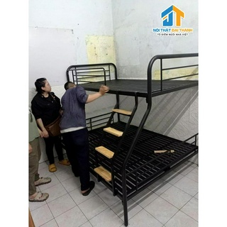Giường sắt lệch tầng GIÁ RẺ nhiều kích thước