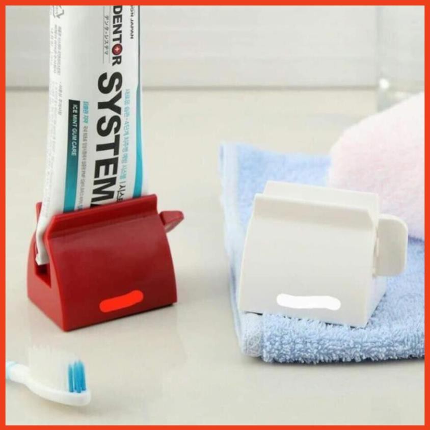 [FreeShip 50K]Dụng cụ lấy kem đánh răng | Máy ép kem đánh răng bằng nhựa dùng cót vặn - Đồ Gia Dụng Tiện Ích