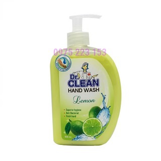 Sữa rửa tay diệt khuẩn dr. clean - chanh
