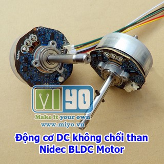Động cơ không chổi than Nidec BLDC motor chuyên dụng cho quạt