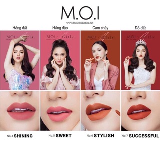 SON SGIRLS #7 (ĐỎ ĐẤT)