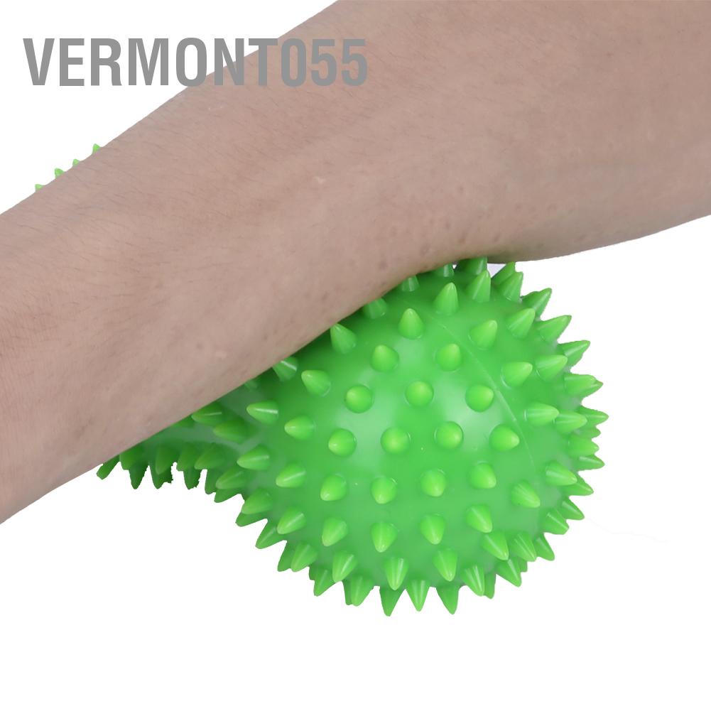 Có thể bán buôn PVC Peanut Spiky Massage Ball Back Foot Massage Tập thể dục Cơ bắp Vermont055 Hàng giao ngay