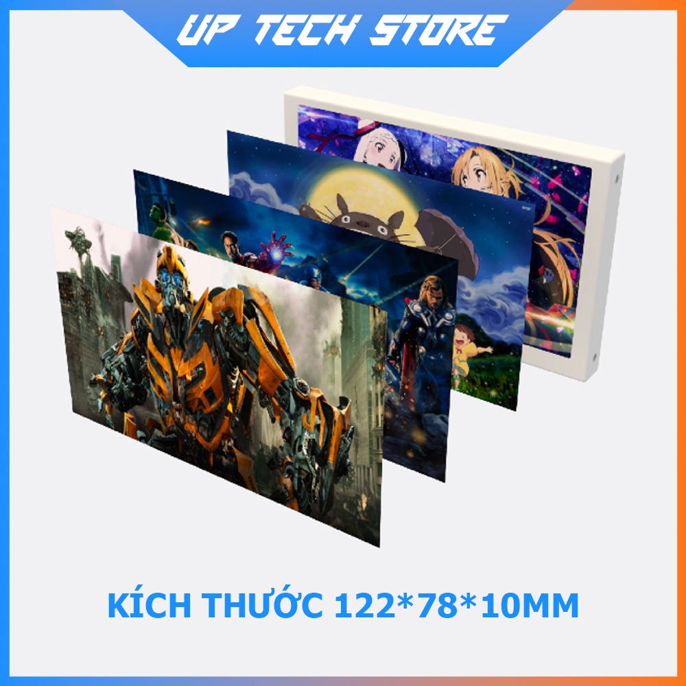 Màn hình hiển thị thông số máy tính TURZX 5 inch IPS phát được VIDEO - Không cần cài đặt - TẶNG KÈM THẺ NHỚ 16GB