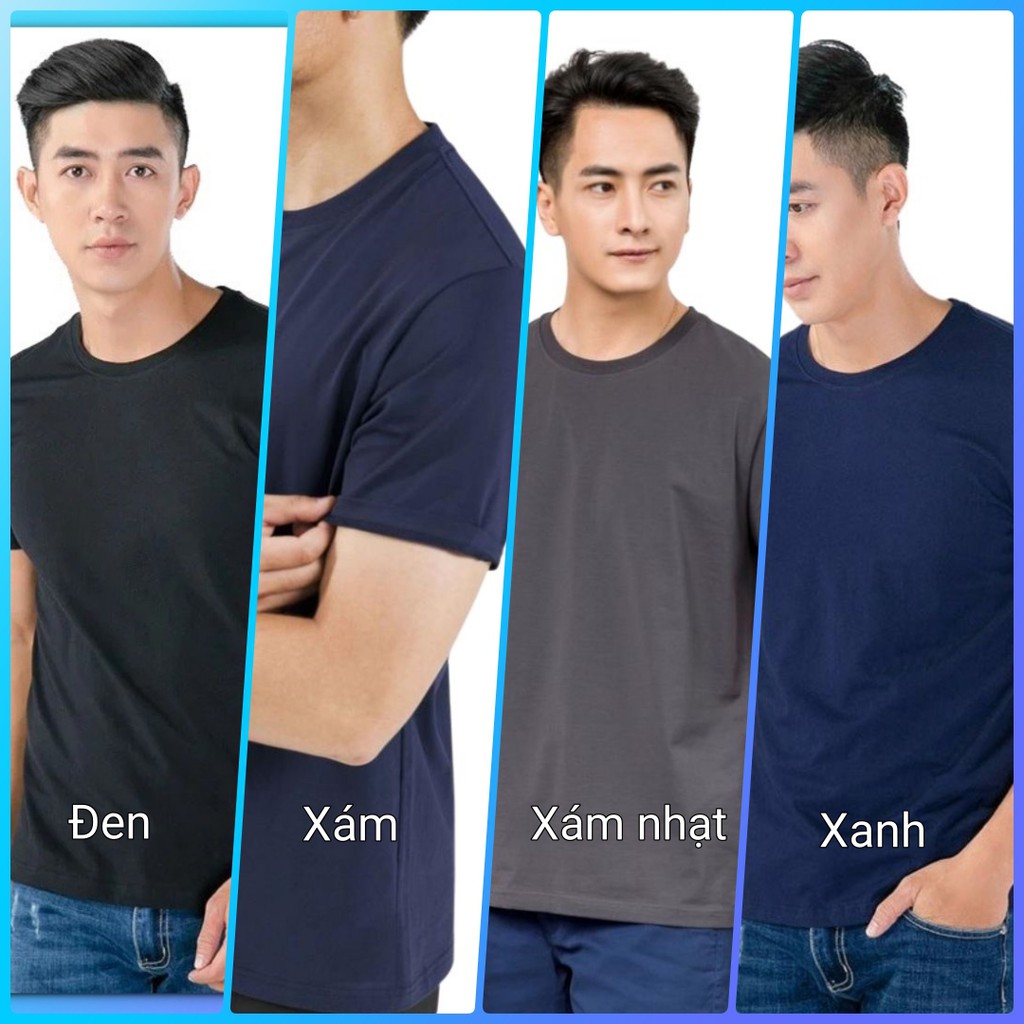 Áo Thun Tay Lỡ Form Rộng Thời Trang A01-014 Tee Basic Unisex Trơn Cotton Vải Mát Lạnh Giá Rẻ Xano | BigBuy360 - bigbuy360.vn