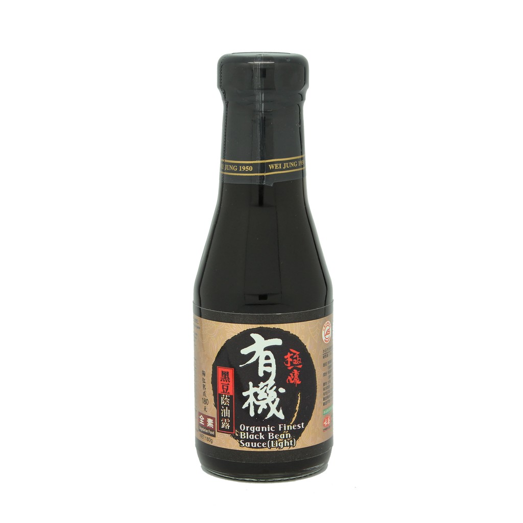 Nước tương đậu đen hữu cơ ít muối(Organic Black Bean sauce (Light) - 155ml - HCMShop