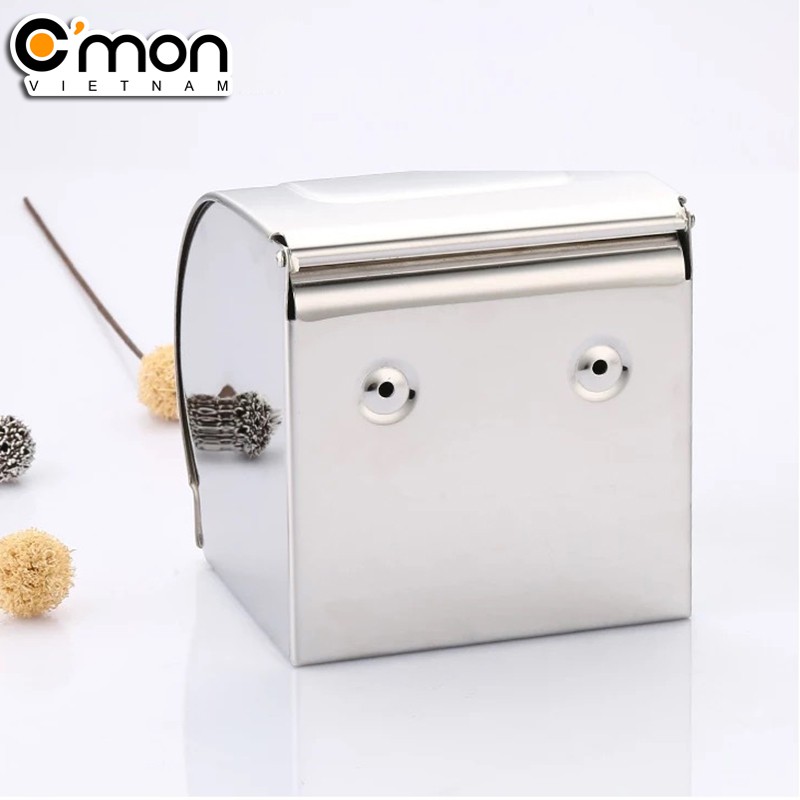 Hộp đựng giấy vệ sinh INOX C'MON HG-01