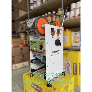 Máy dập miệng ly eton d1