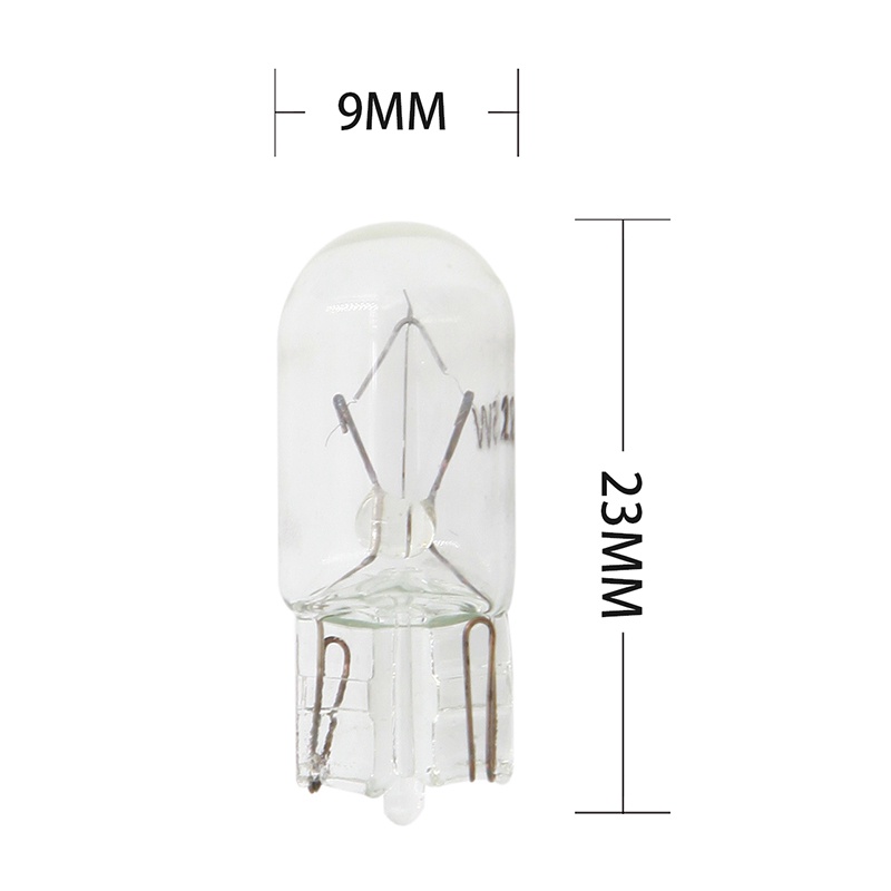 Set 10 bóng đèn KEVANLY T10 halogen đế nêm chuyên dụng