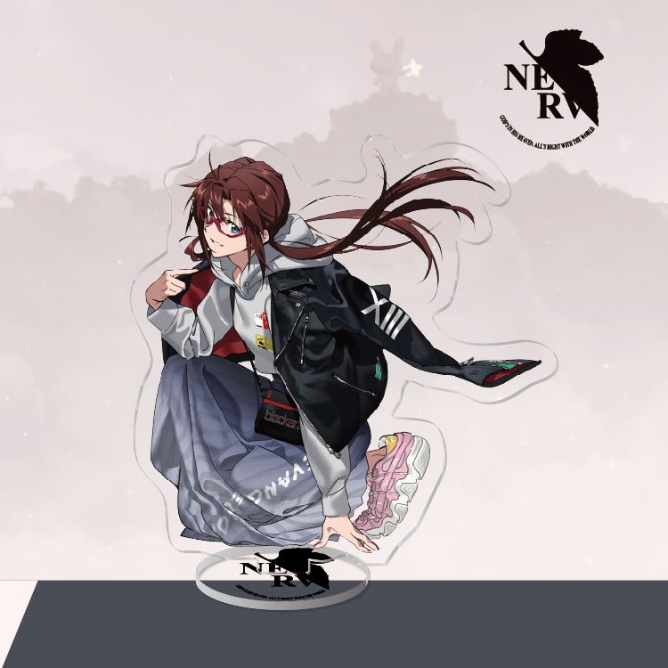(HIỆN ĐẠI) Standee IN HÌNH Shin Seiki Evangelion Tân thế kỉ Evangelion tượng acrylic anime mica chibi trưng bày