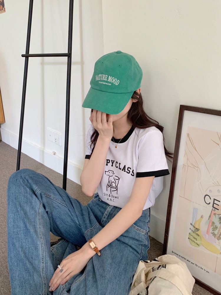 Áo Thun Cộc Tay In Hình Dễ Thương 51101