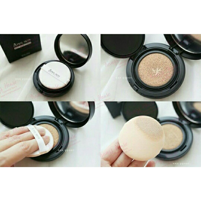 PHẤN NƯỚC APRIL SKIN BLACK MAGIC CUSHION Hàn Quốc | BigBuy360 - bigbuy360.vn