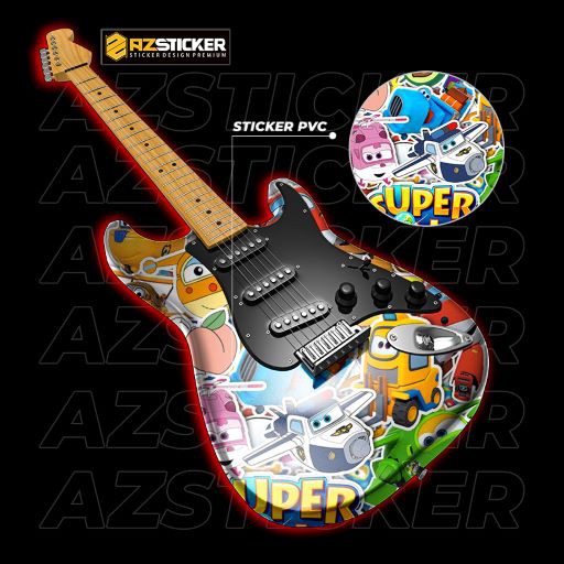 Set Miếng Dán Sticker Superwing | Dán Nón Bảo Hiêm, Điện Thoại, Laptop, Bình Nước..Chống Nước, Chống Bay Màu