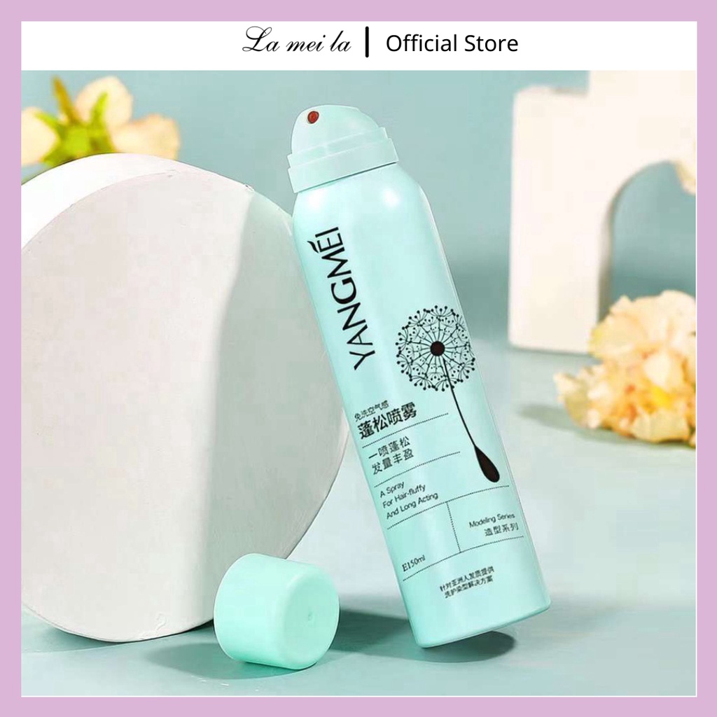 Dầu gội khô JIETISHA dạng xịt 150ml hết gàu, ngứa đầu, bết tóc dưỡng tóc mềm mượt Nội Địa Trung YFDGKX