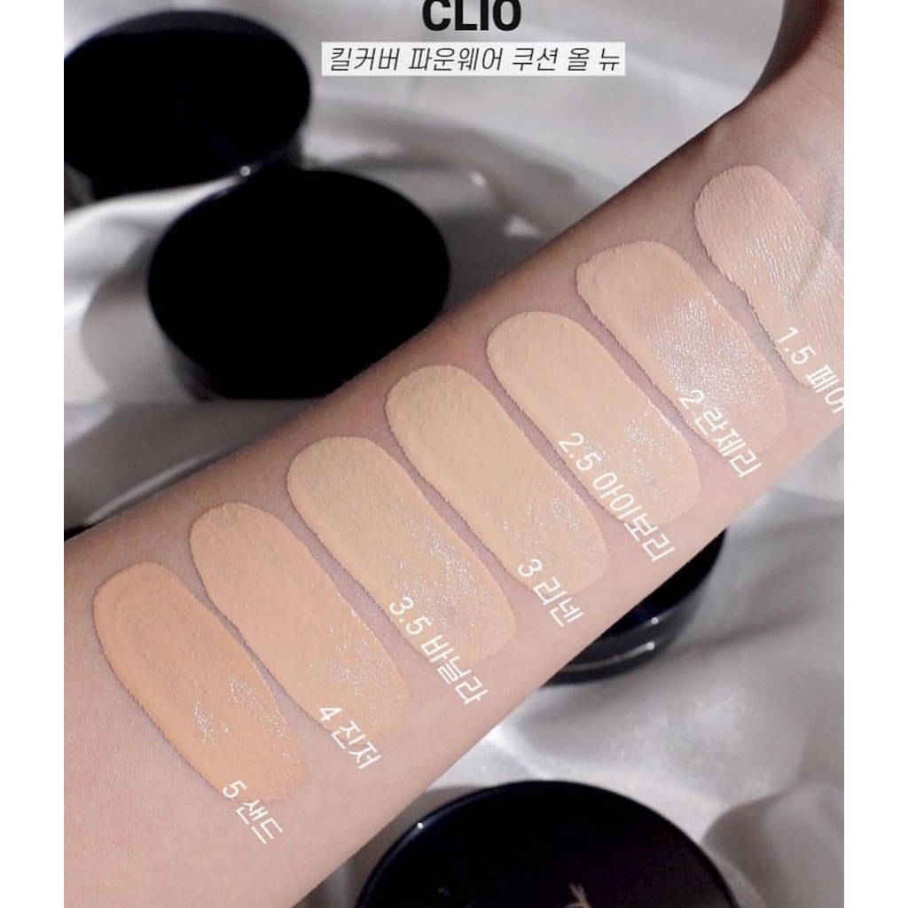 PHẤN NƯỚC CLIO FOUNWEAR CUSHION ALL NEW ( 2 LÕI )