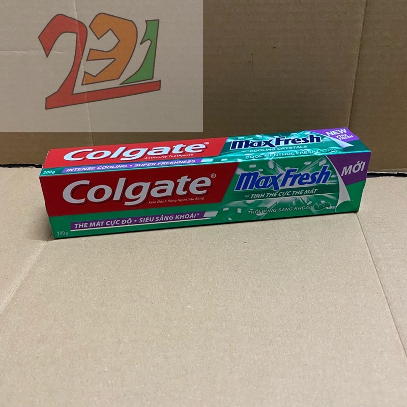 [200g][The Mát] Hộp Kem Đánh Răng Colgate MaxFresh