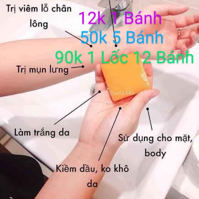 Xà Phòng Nghệ Thái Lan