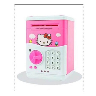 Két sắt Mini chơi cho bé hello kitty