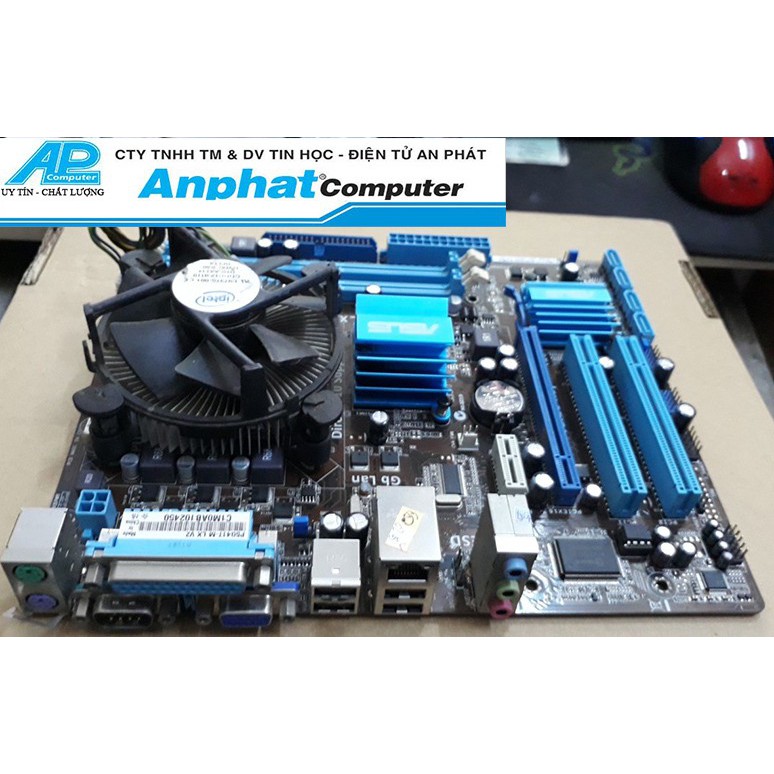 Combo Bo mạch chủ Main Asus G41 ram3 +CPU E8400 kèm fan zin - Hàng công ty