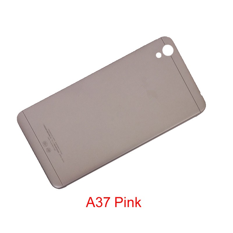 Oppo A57 A37 Nắp pin Oppo A57 A37 Vỏ pin Nắp lưng Thay thế nắp lưng Pin Vỏ khung giữa Vỏ điện thoại Vỏ A57 A37 nắp lưng