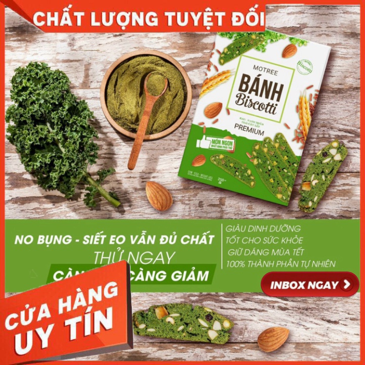 ✅ Bánh ăn kiêng Biscotti hỗ trợ đẹp dáng 250g Mua là mê