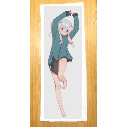 Gối ngủ anime Izumi Sagiri dài 40cm x 1m /Gối ôm dài Izumi sagiri