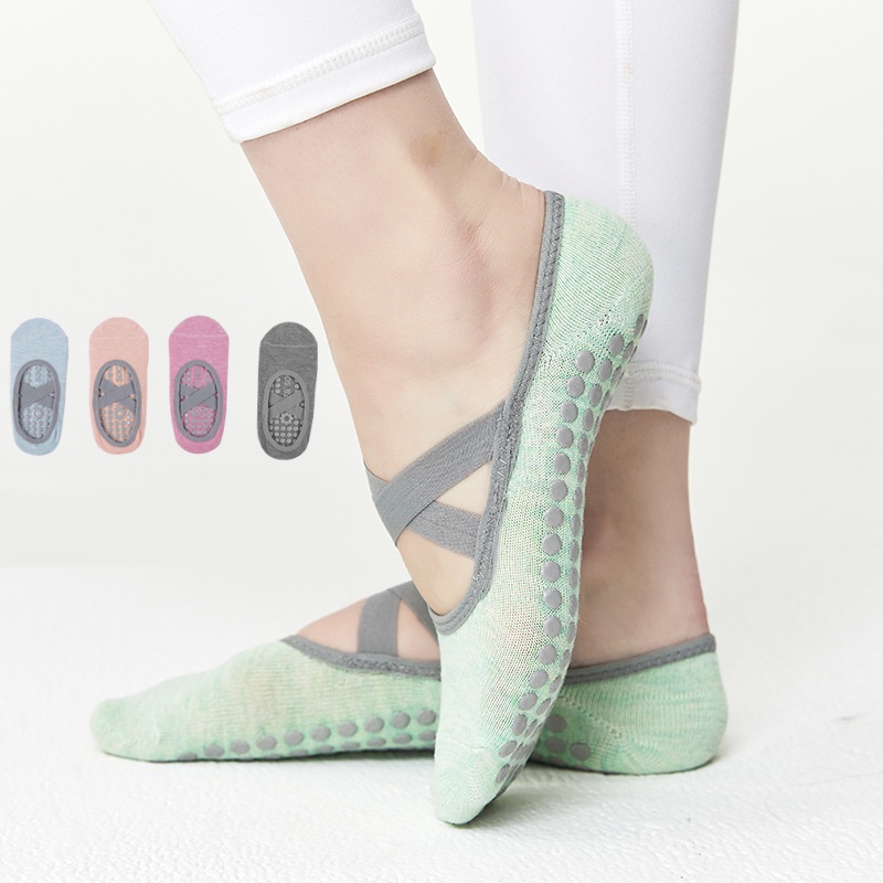 Vớ Thể Thao Bằng Silicone Chống Trượt Thoáng Khí Cho Nữ