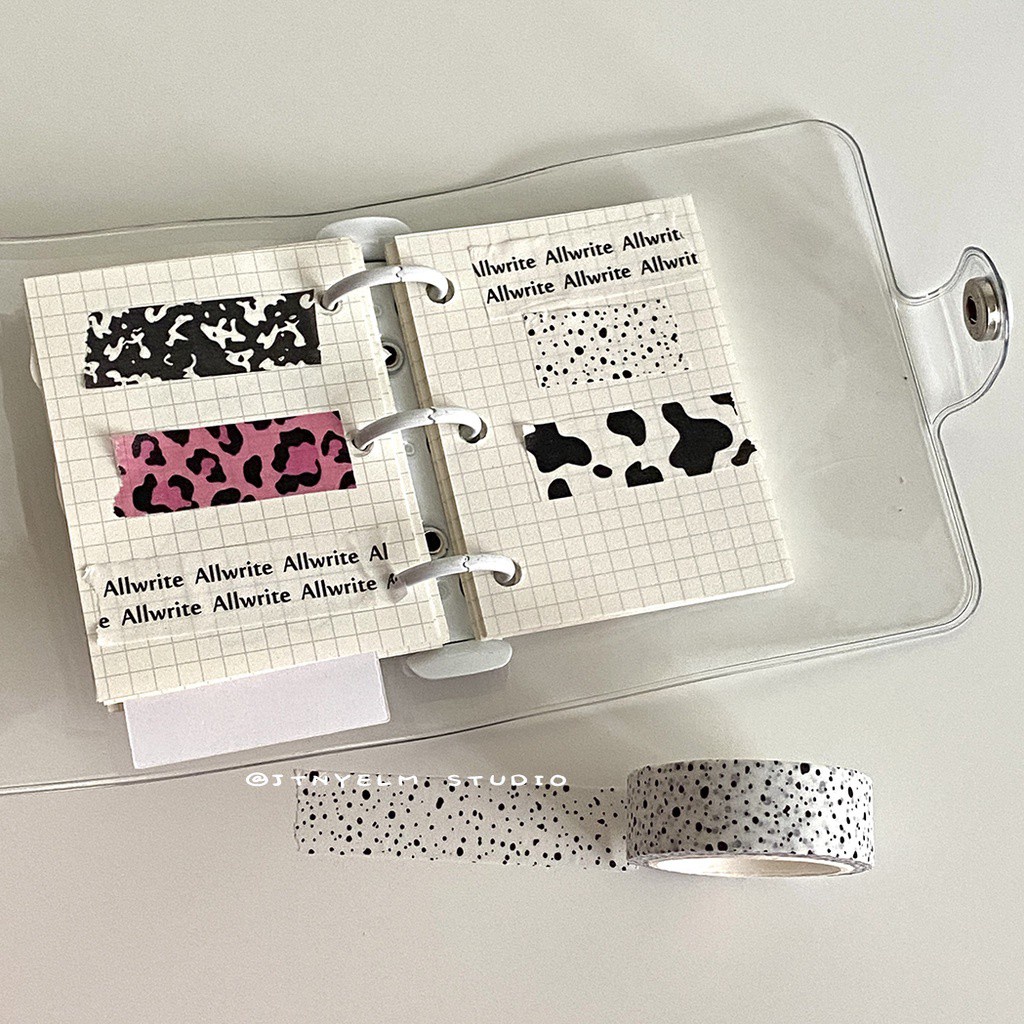 Băng keo giấy trang trí xinh xắn thời trang nhiều họa tiết tùy chọn