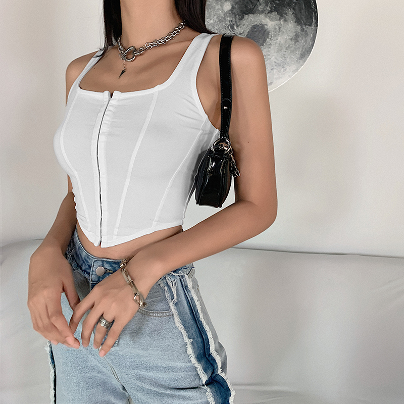 Áo Lửng Hai Dây Thời Trang Quyến Rũ Cho Nữ