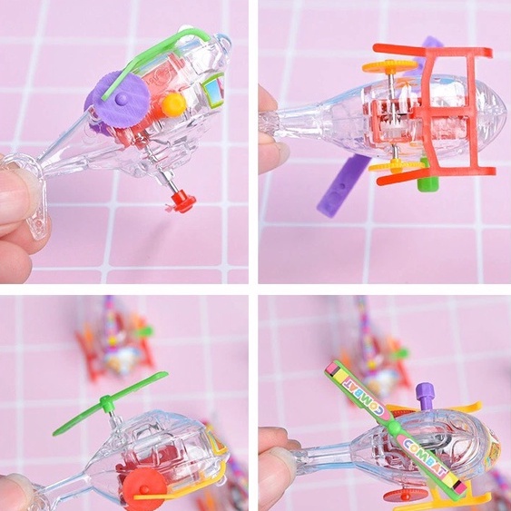 Đồ Chơi Cho Bé 💗FREESHIP💗  Đồ Chơi Máy Bay Trực Thăng Vặn Cót Cho Bé Thỏa Sức Vui Chơi Và Khám Phá Sóc_Toystore