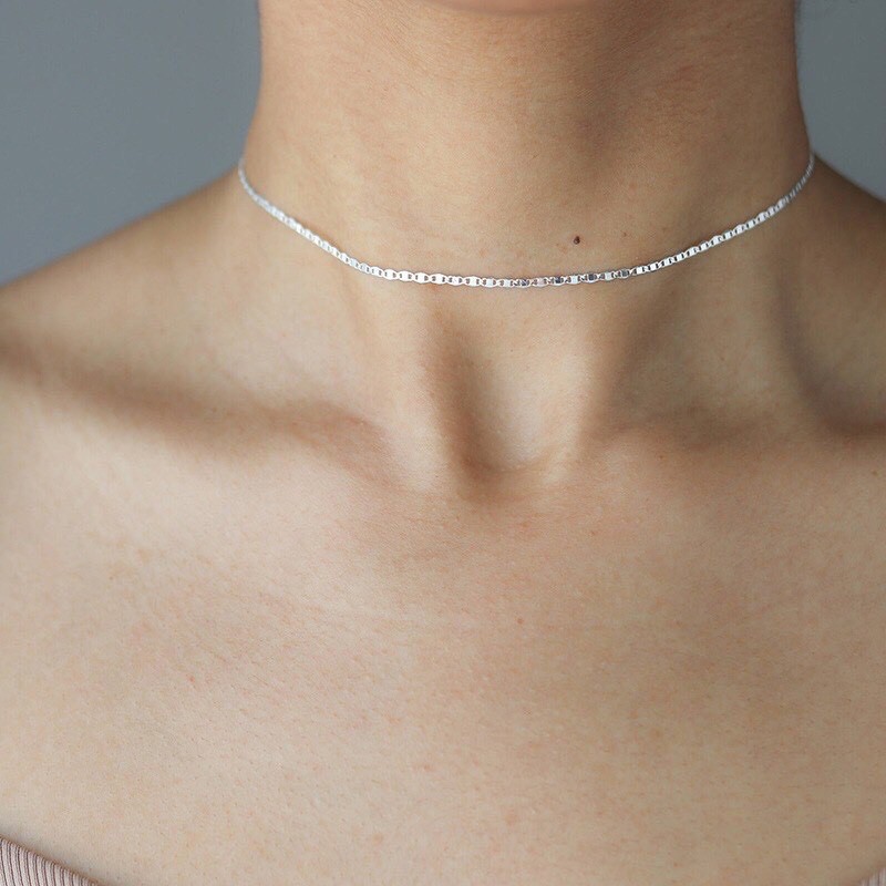 Chocker dây chuyền sợi mảnh DCX79 Juz