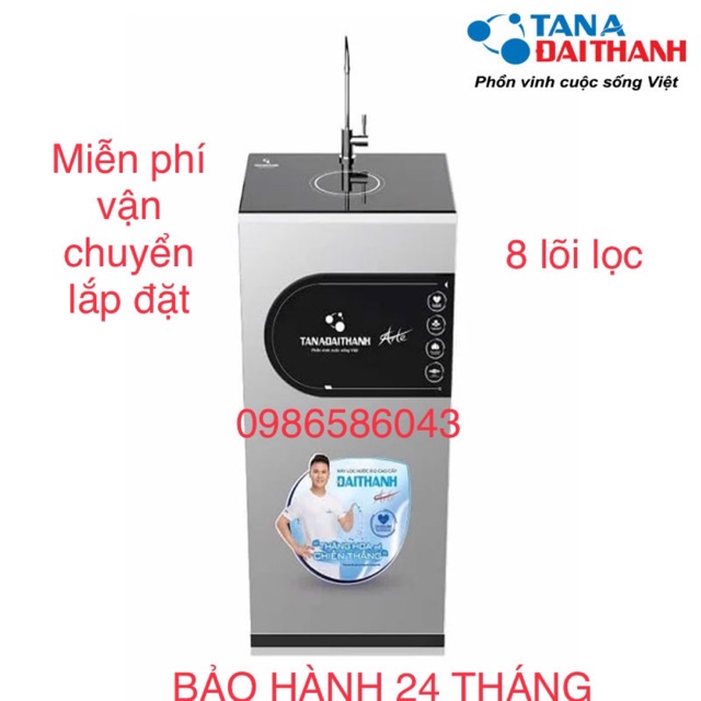 MÁY LỌC NƯỚC RO CAO CẤP ĐẠI THÀNH 8 LÕI - HÀNG CHÍNH HÃNG