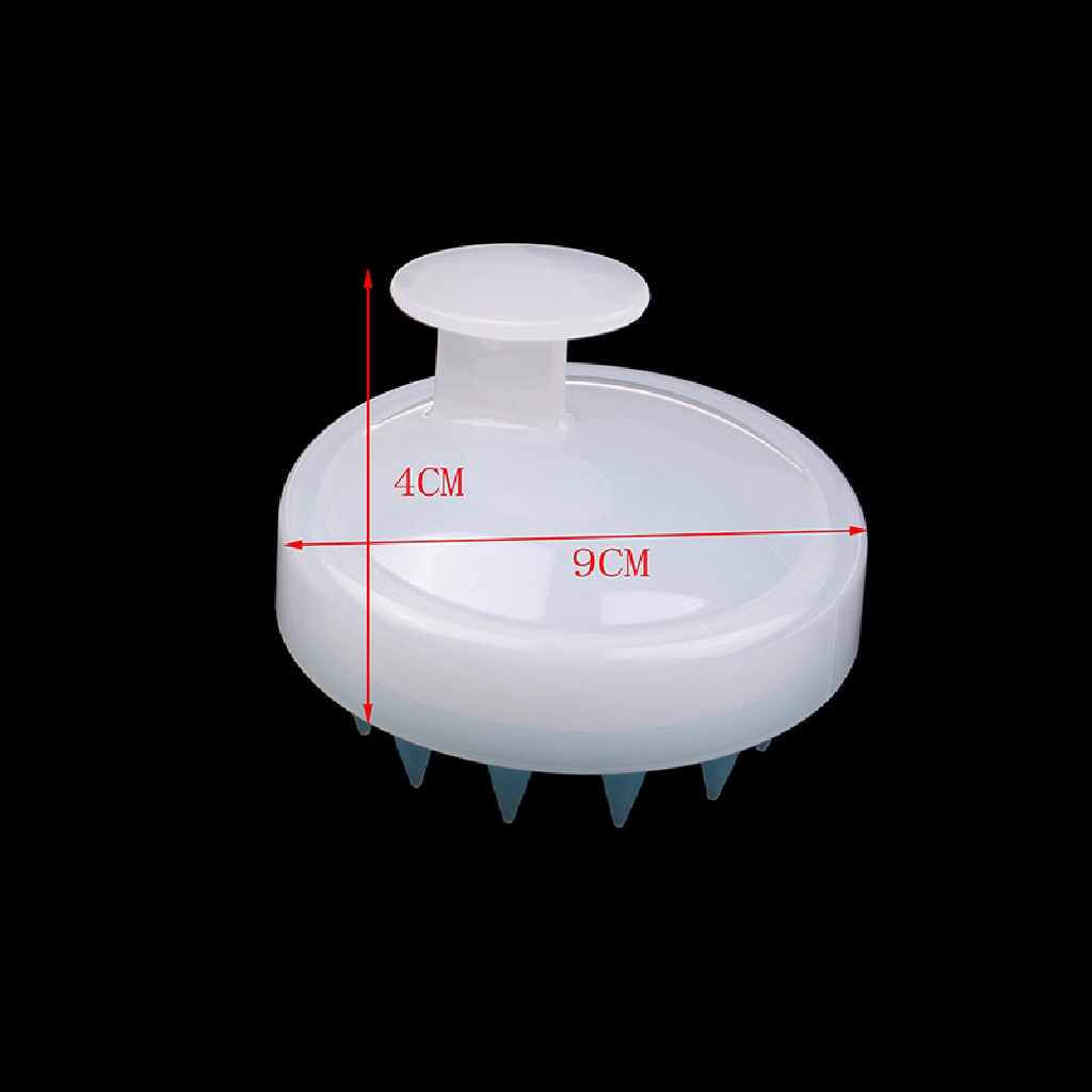 Lược Gội Đầu Mát Xa Da Đầu Bằng Silicon Mềm Tiện Dụng