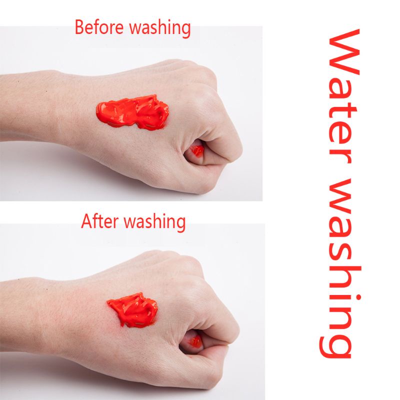 Bộ 6 lọ màu sinh động dễ dàng tẩy rửa dành cho học sinh tô vẽ bằng ngón tay dung tích 30ml