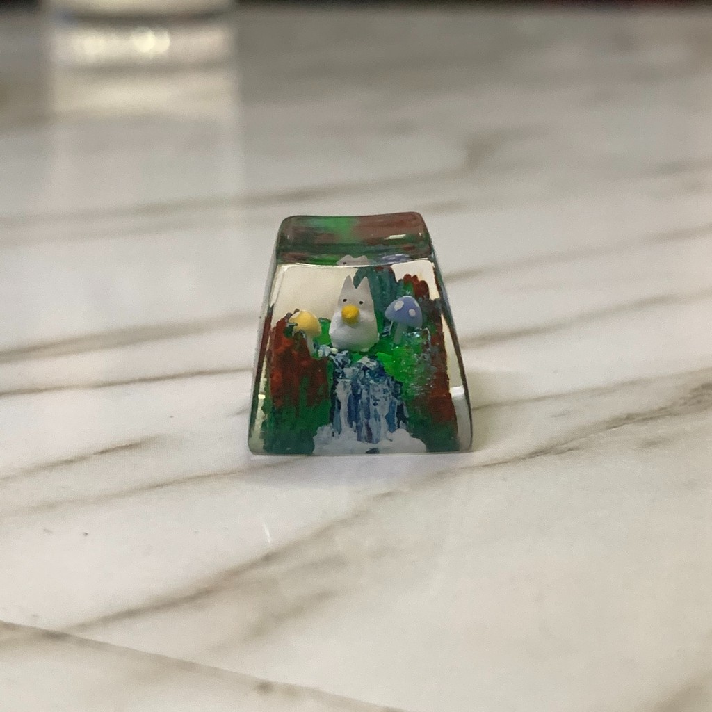 Nút bàn phím keycap Totoro